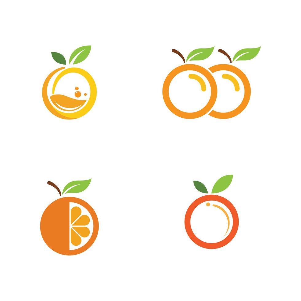 orange Logo Design vektor