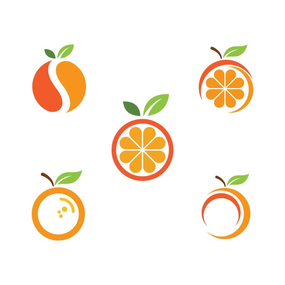 orange Logo Design vektor