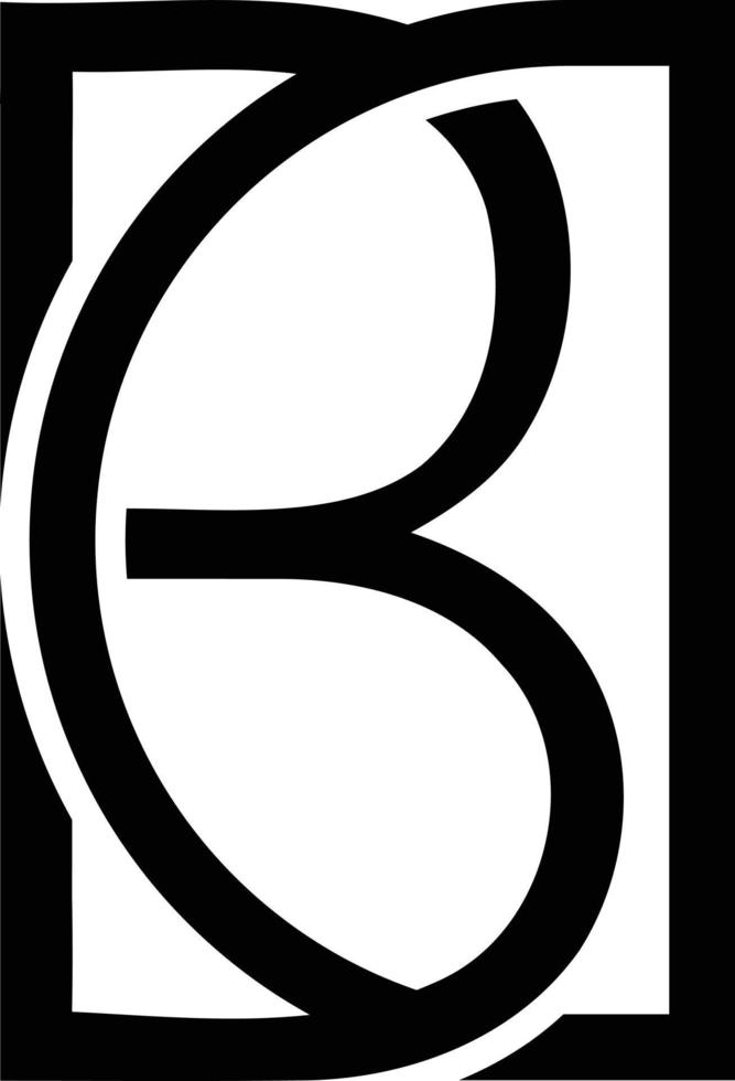 kreativ bd Logo vektor