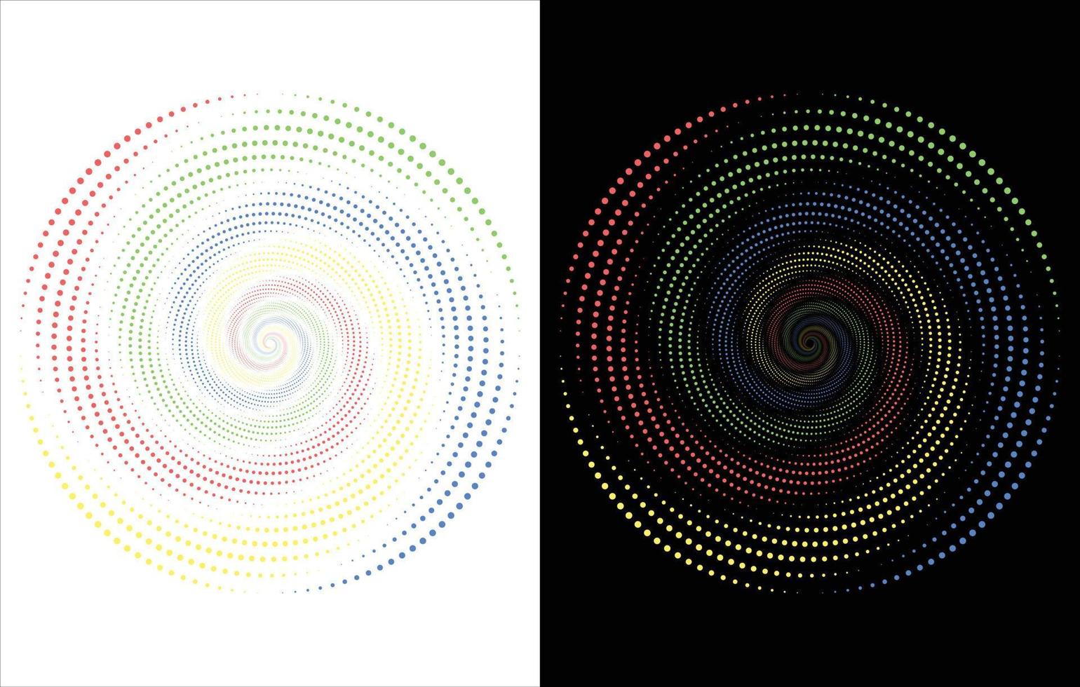 Kreis Halbton Vektor Kunst, Symbole, und Grafik zum kostenlos herunterladen