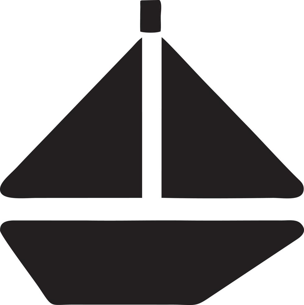 Boot Symbol Symbol Design Vektor Bild. Illustration von das Schiff Boot Transport Design Bild. eps 10.