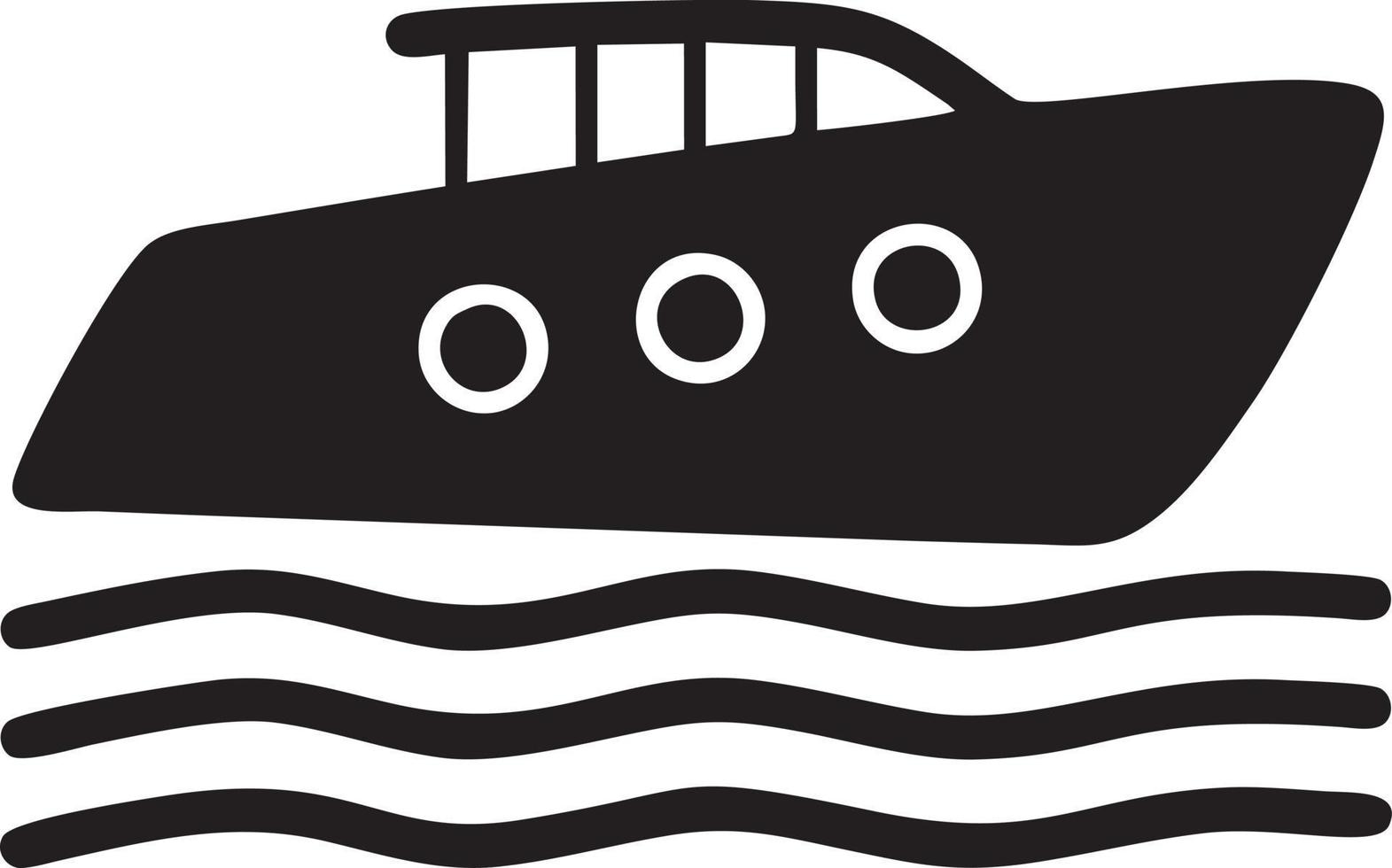 Boot Symbol Symbol Design Vektor Bild. Illustration von das Schiff Boot Transport Design Bild. eps 10.