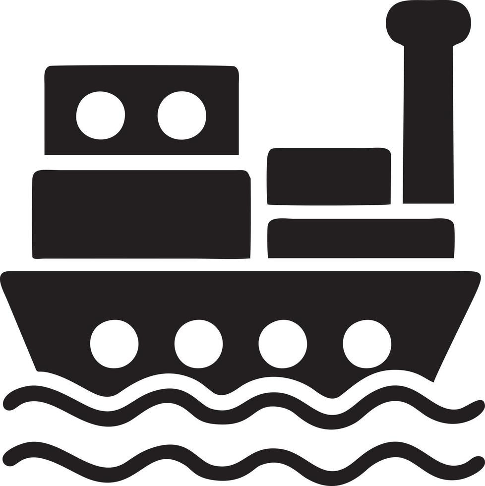 Boot Symbol Symbol Design Vektor Bild. Illustration von das Schiff Boot Transport Design Bild. eps 10.