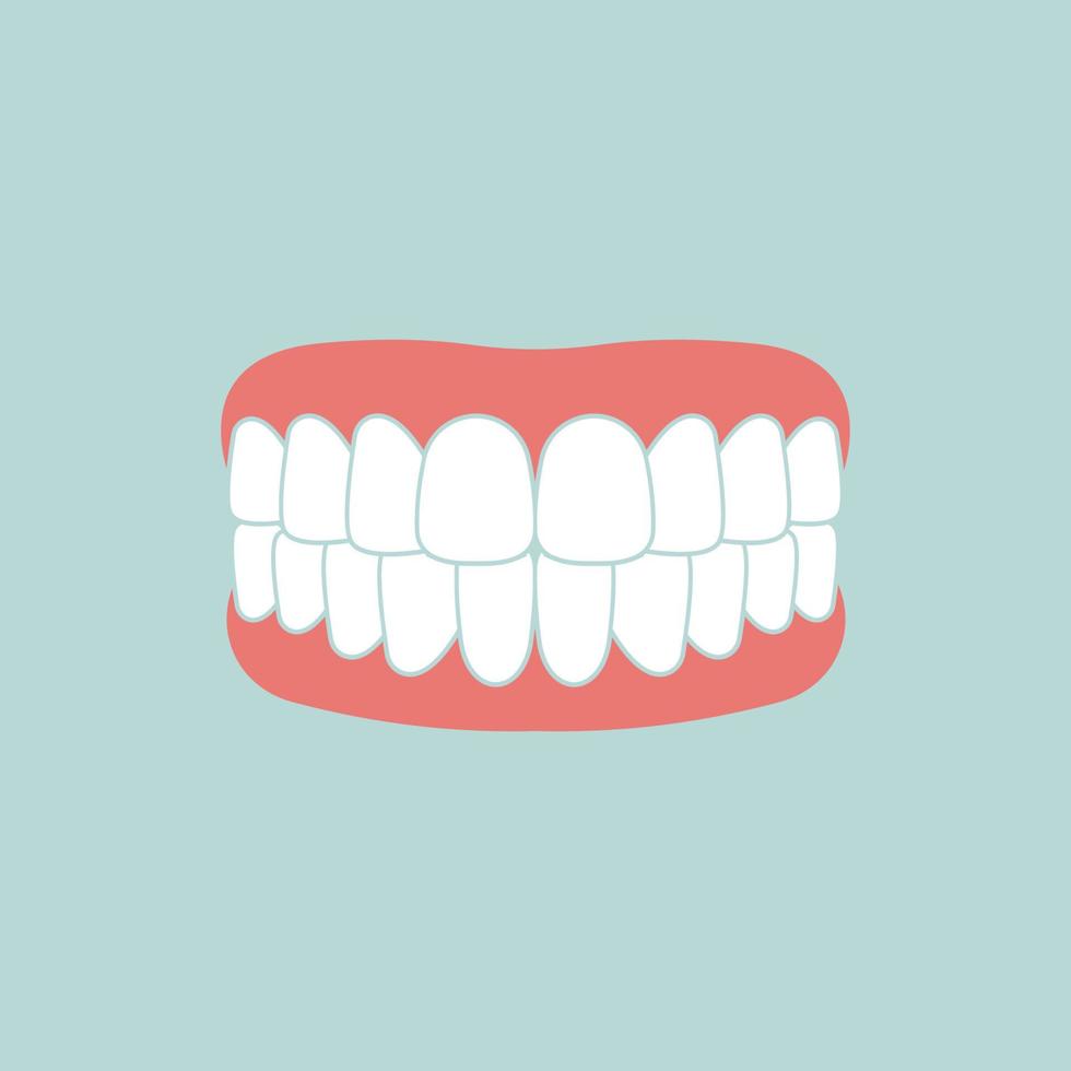 dental klinik ikon logotyp vektor illustration design