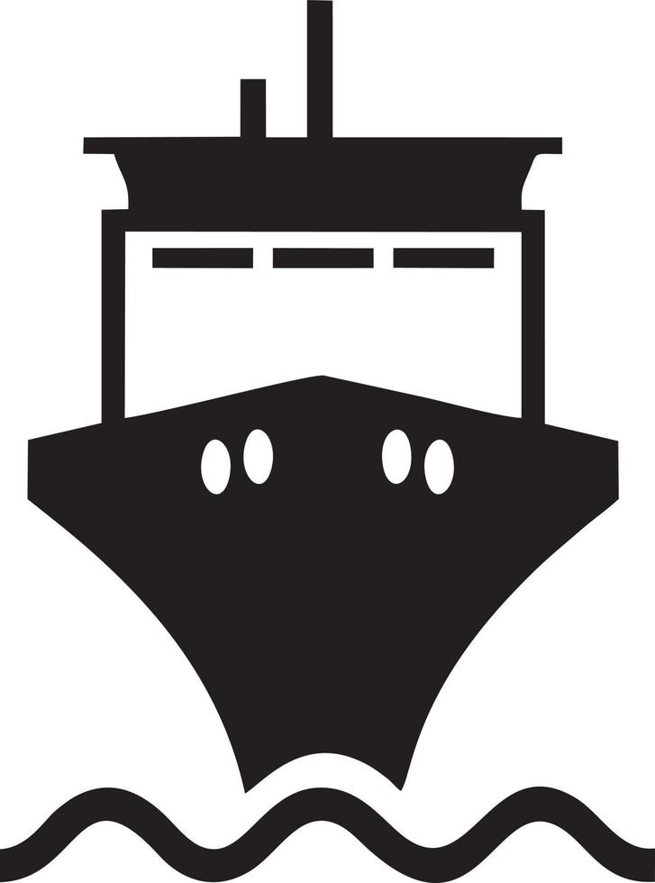 Boot Symbol Symbol Design Vektor Bild. Illustration von das Schiff Boot Transport Design Bild. eps 10.