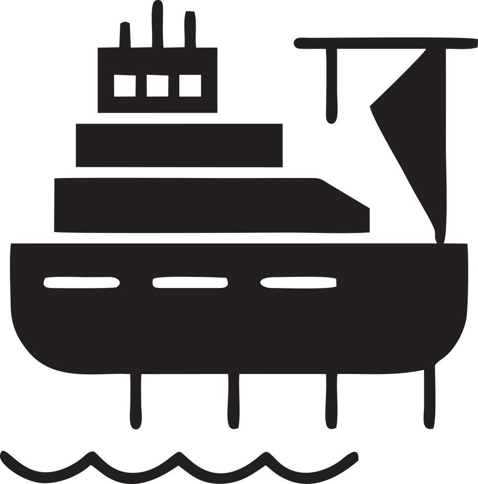 Boot Symbol Symbol Design Vektor Bild. Illustration von das Schiff Boot Transport Design Bild. eps 10.