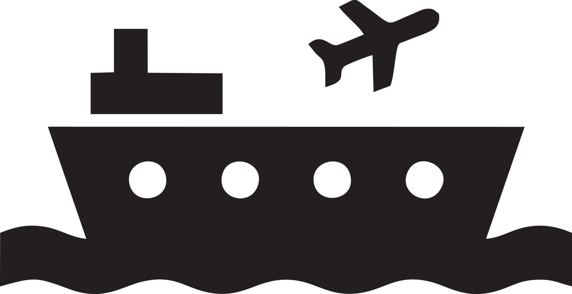 Boot Symbol Symbol Design Vektor Bild. Illustration von das Schiff Boot Transport Design Bild. eps 10.