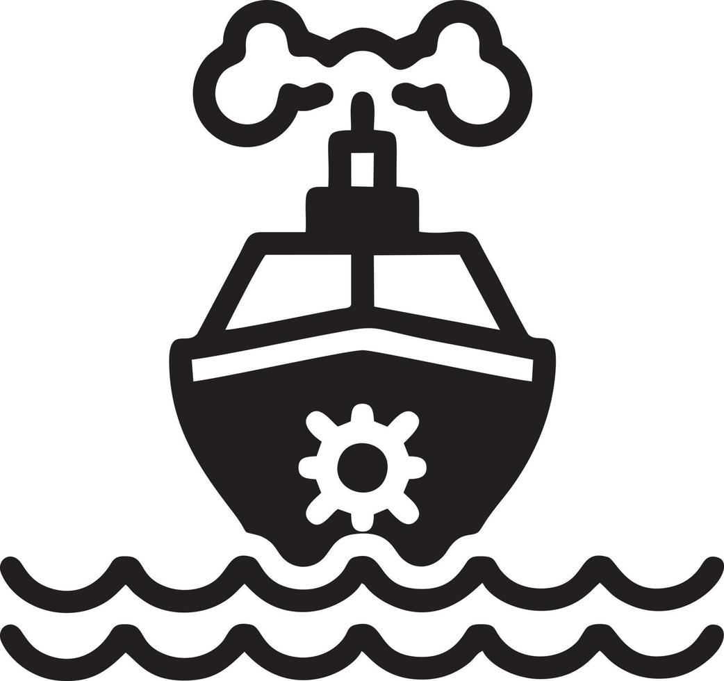 Boot Symbol Symbol Design Vektor Bild. Illustration von das Schiff Boot Transport Design Bild. eps 10.