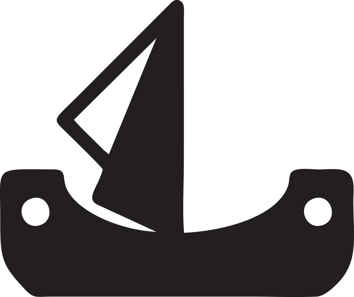 Boot Symbol Symbol Design Vektor Bild. Illustration von das Schiff Boot Transport Design Bild. eps 10.