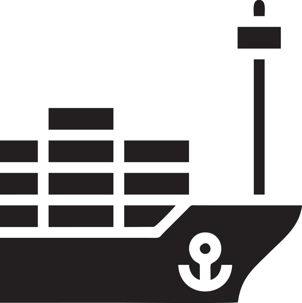 Boot Symbol Symbol Design Vektor Bild. Illustration von das Schiff Boot Transport Design Bild. eps 10.