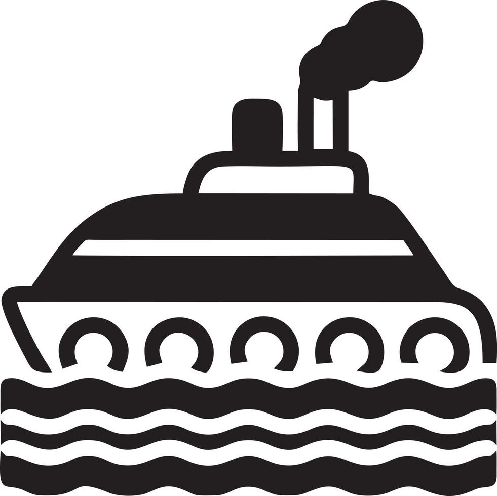 Boot Symbol Symbol Design Vektor Bild. Illustration von das Schiff Boot Transport Design Bild. eps 10.