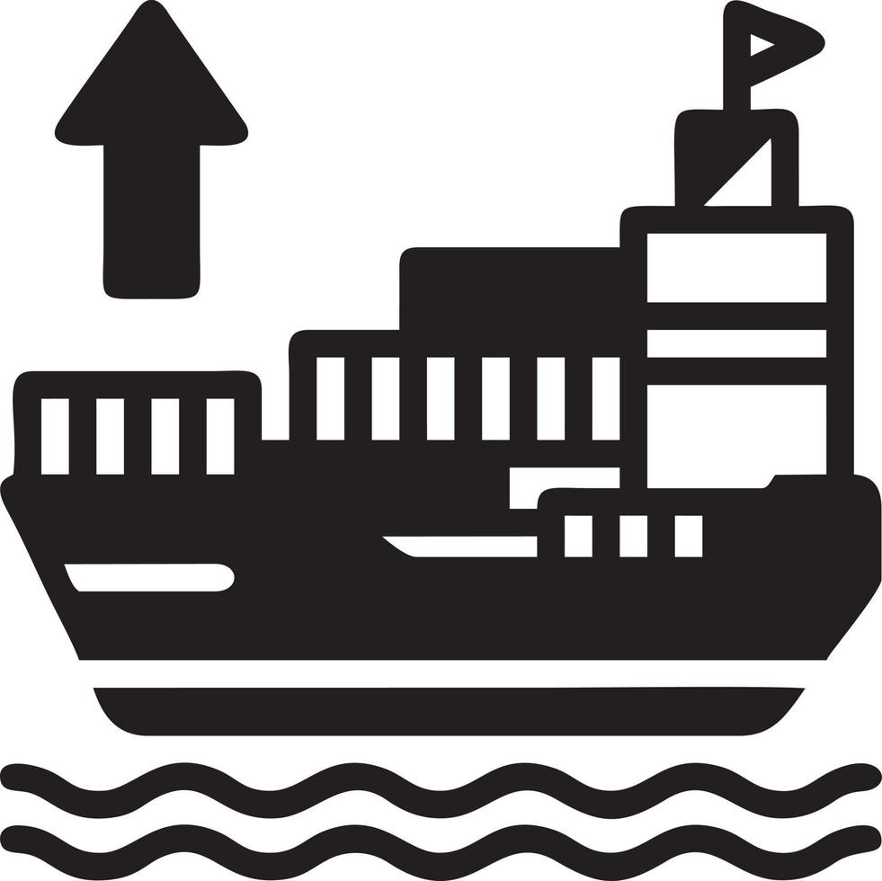 Boot Symbol Symbol Design Vektor Bild. Illustration von das Schiff Boot Transport Design Bild. eps 10.