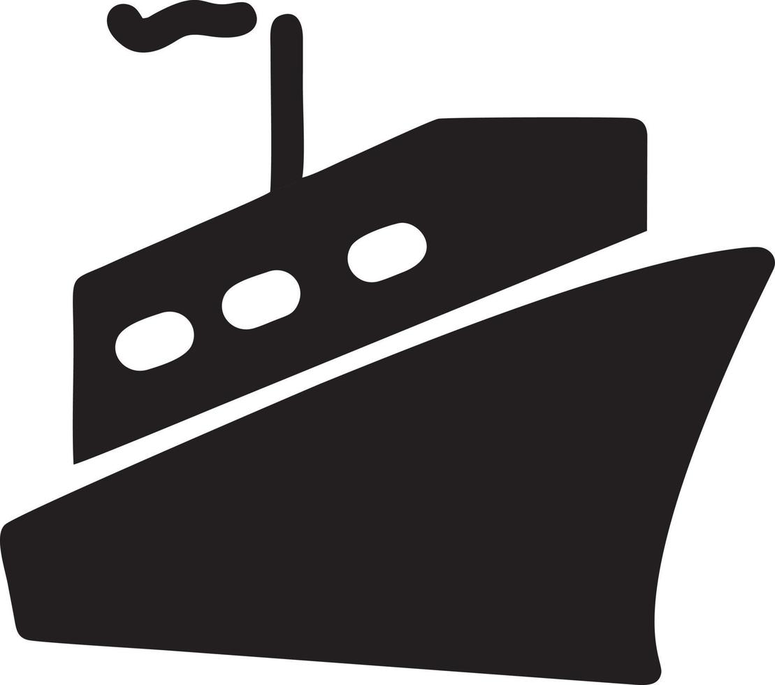 Boot Symbol Symbol Design Vektor Bild. Illustration von das Schiff Boot Transport Design Bild. eps 10.