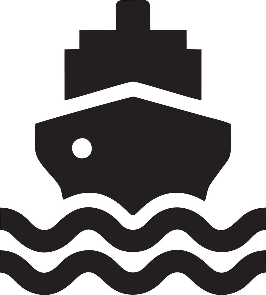 Boot Symbol Symbol Design Vektor Bild. Illustration von das Schiff Boot Transport Design Bild. eps 10.