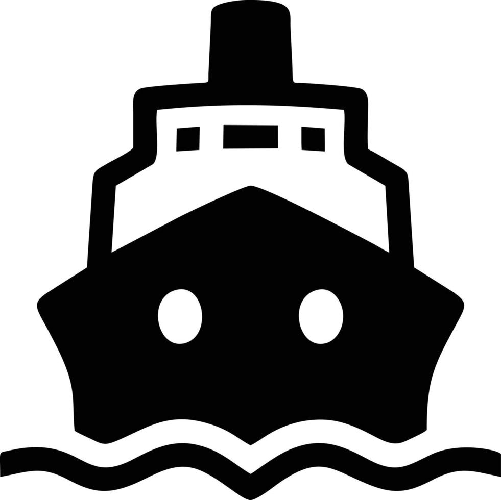 Boot Symbol Symbol Design Vektor Bild. Illustration von das Schiff Boot Transport Design Bild. eps 10.