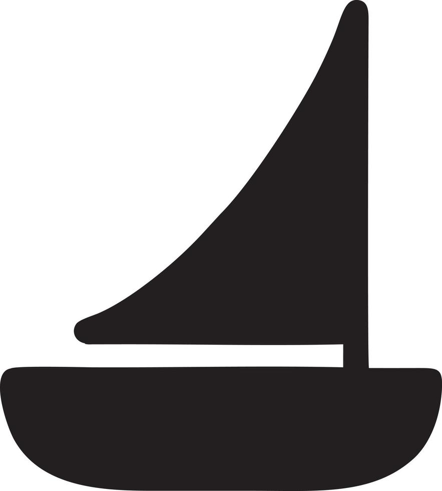 Boot Symbol Symbol Design Vektor Bild. Illustration von das Schiff Boot Transport Design Bild. eps 10.