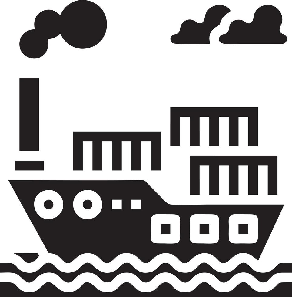 Boot Symbol Symbol Design Vektor Bild. Illustration von das Schiff Boot Transport Design Bild. eps 10.