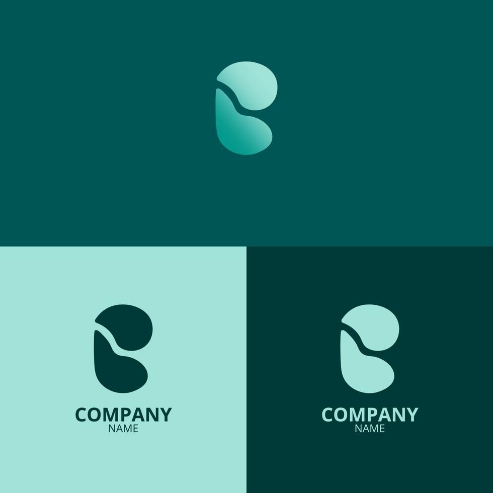 das Brief b Logo mit ein sauber und modern Stil ebenfalls Verwendet ein Blau Gradient Farbe mit ein jugendlich Thema, welche ist perfekt zum Stärkung Ihre Unternehmen Logo branding vektor