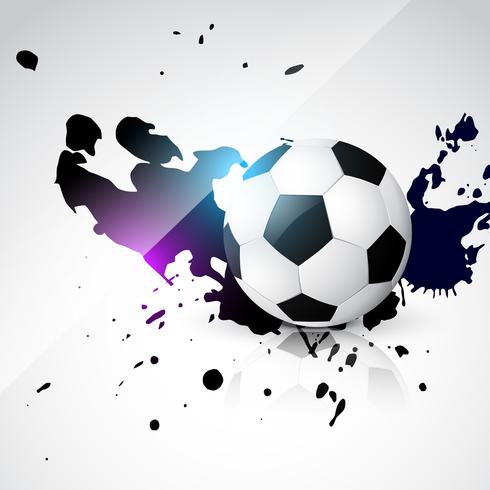Fußball-Design-Vektor vektor