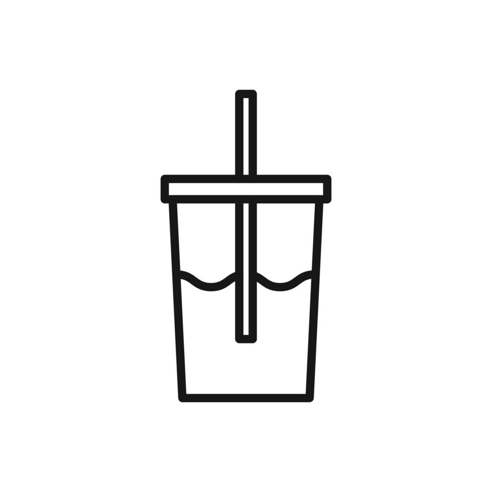 editierbar Symbol von Getränk, Vektor Illustration isoliert auf Weiß Hintergrund. mit zum Präsentation, Webseite oder Handy, Mobiltelefon App