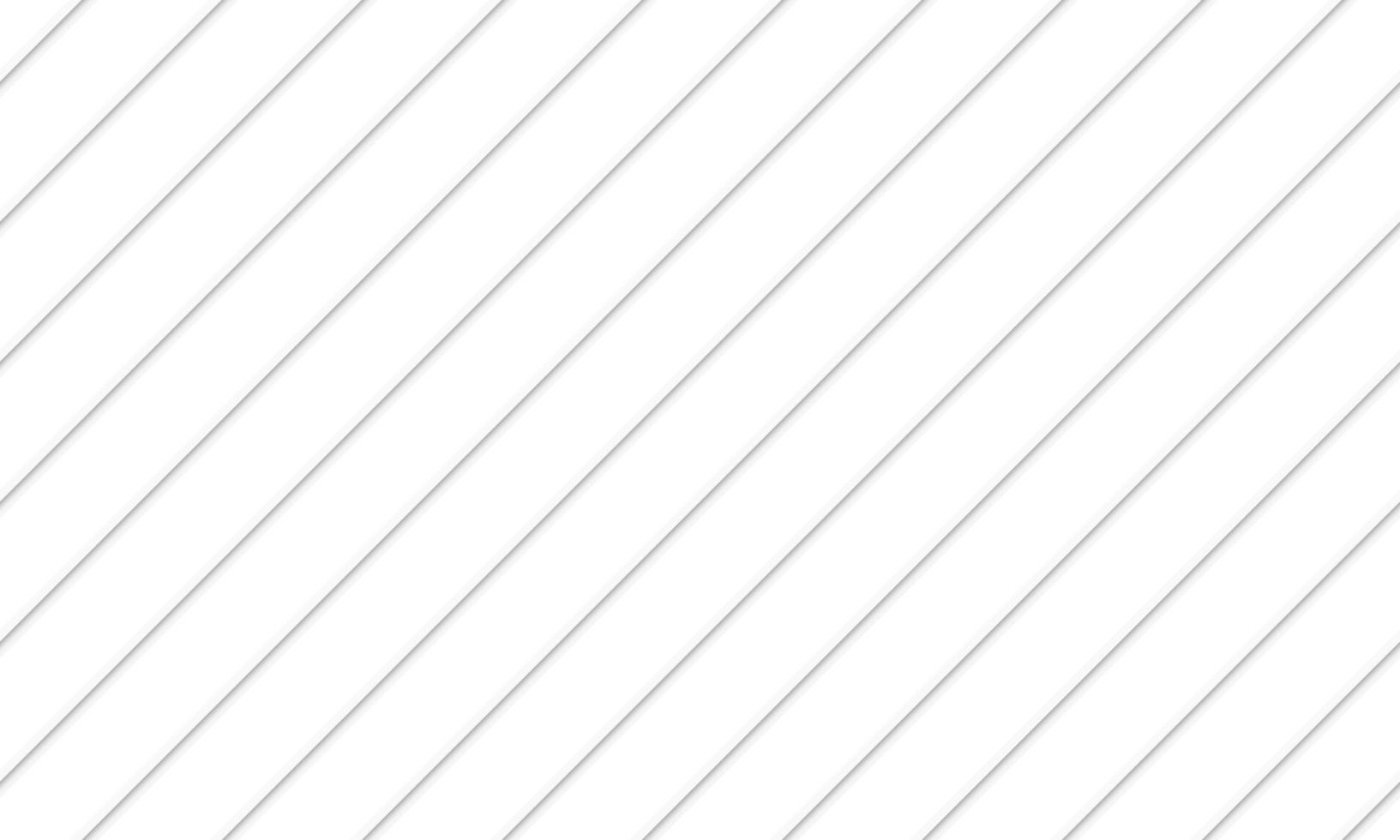 sauberer weißer Hintergrund mit gestreiften Linien vektor