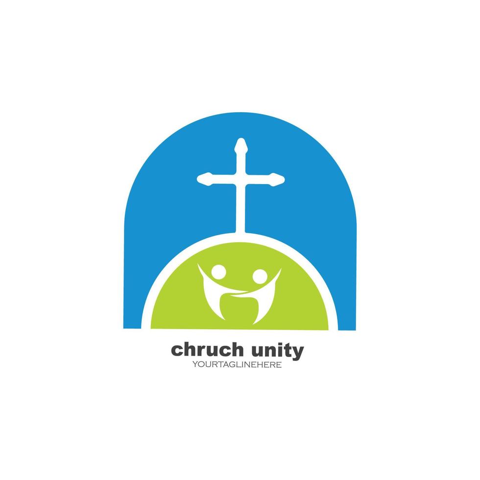 Kirche Symbol Vektor Illustration Design