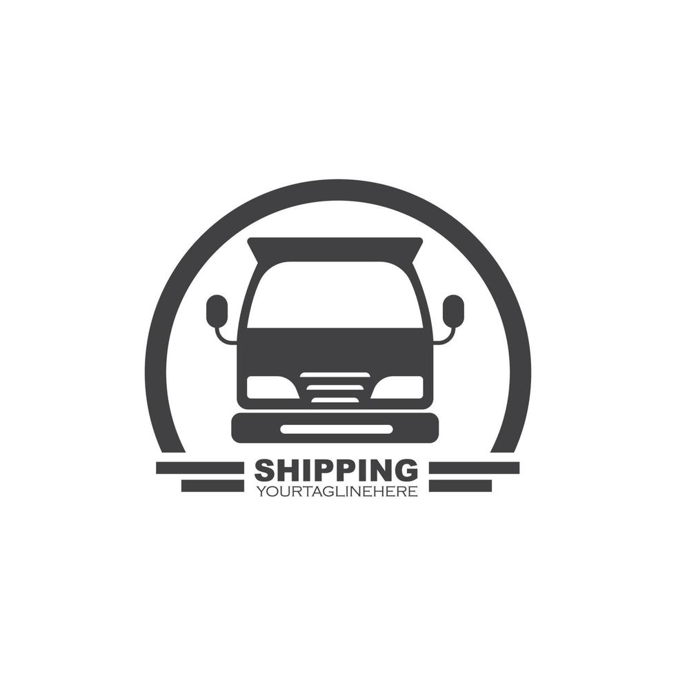 LKW Symbol Logo Vektor Illustration Design