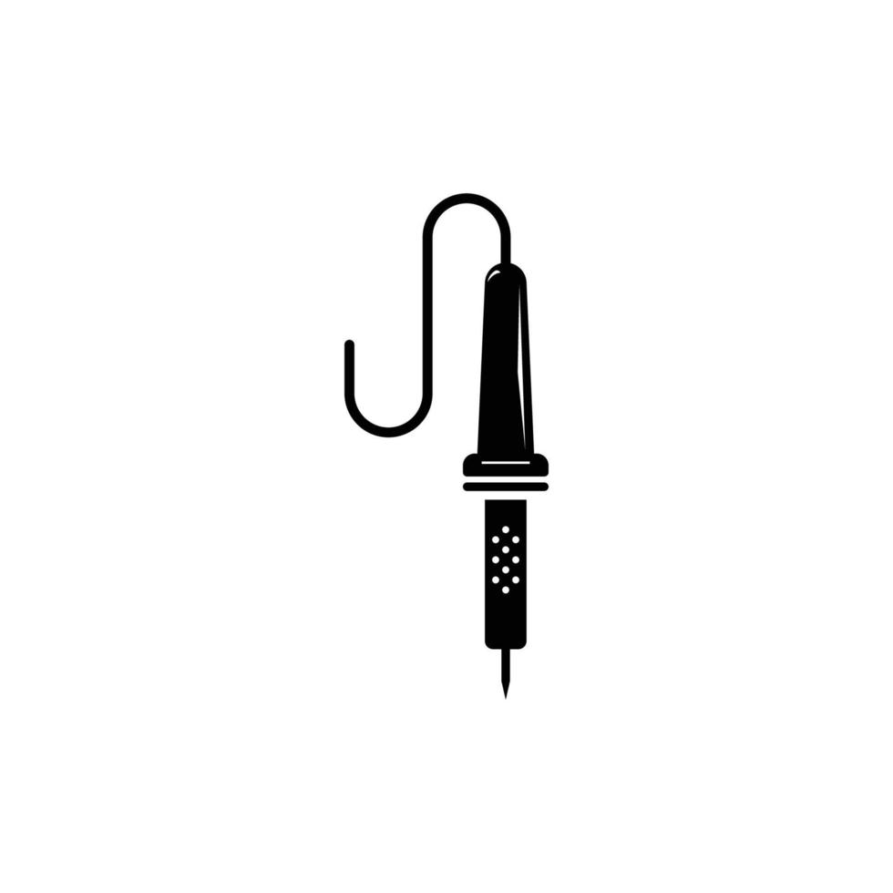 Vektor Illustration von Löten Eisen Logo Vorlage