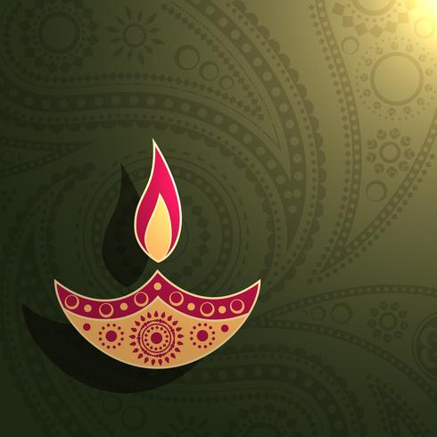 kreatives Diwali-Design vektor