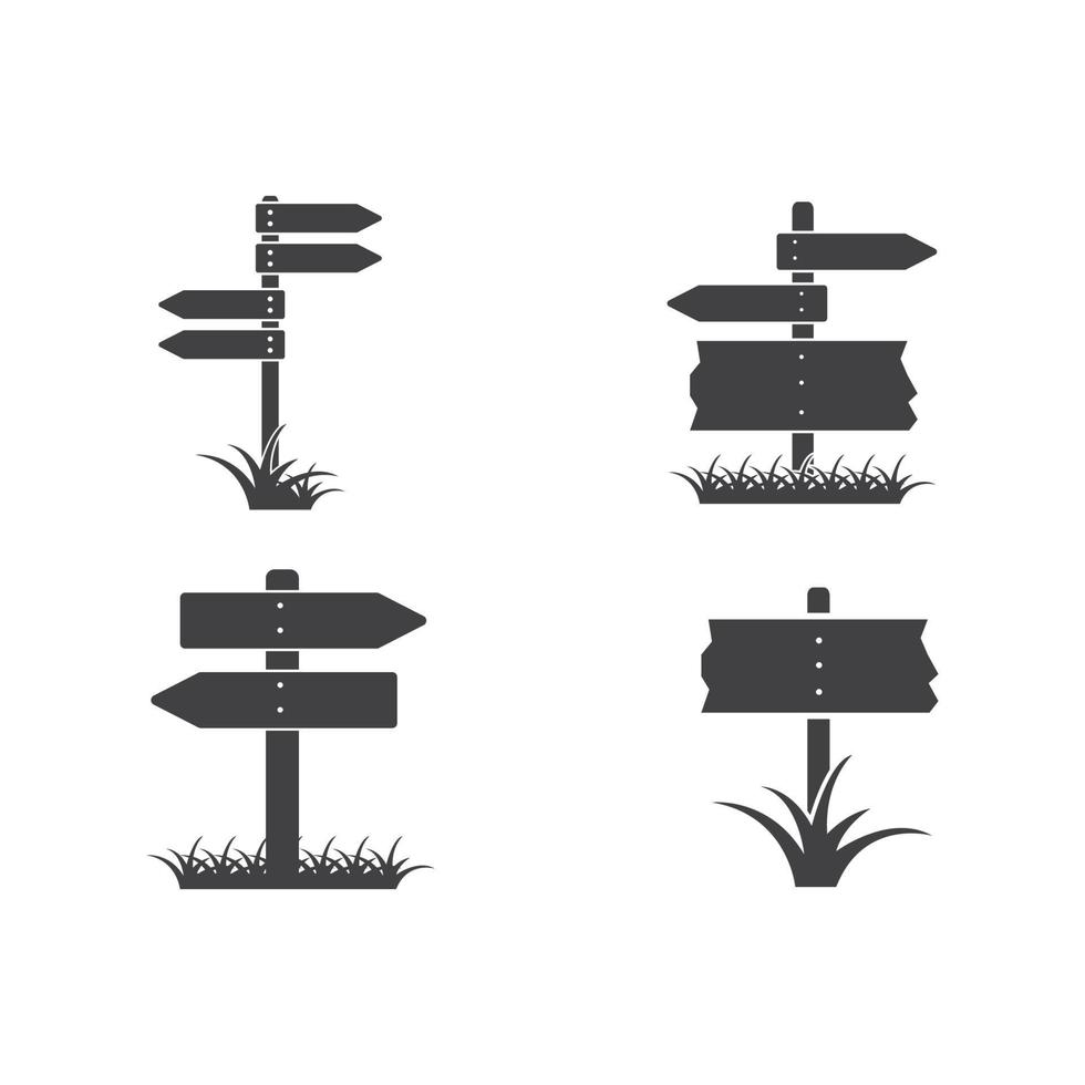 trä tecken ikon vektor illustration