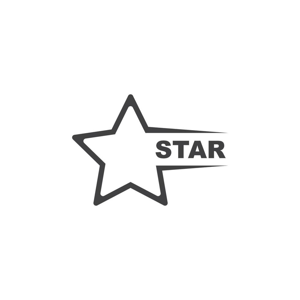 Star Logo Symbol Vektor Illustration