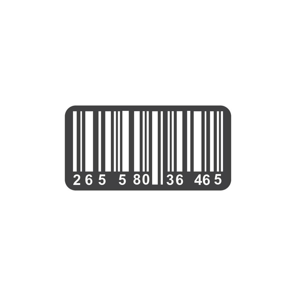 Barcode Vektor Symbol Illustration Design