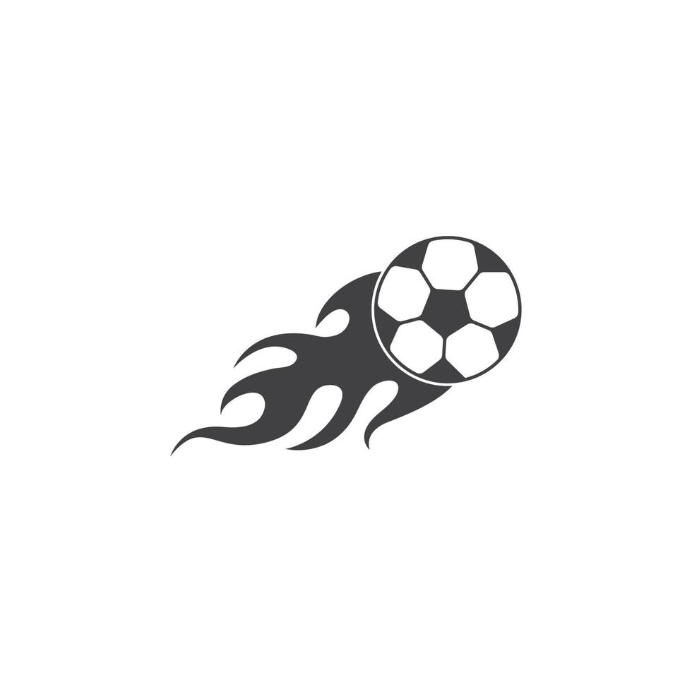 Fußball Ball Symbol Illustration Vektor