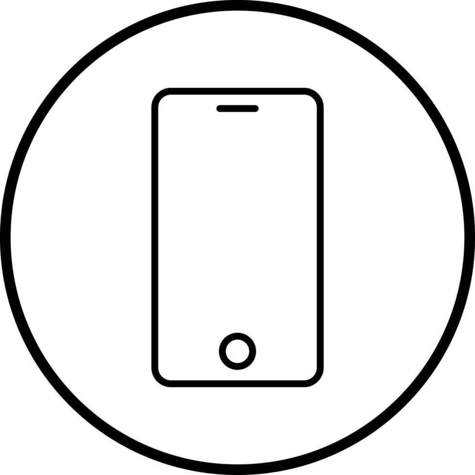 smartphone vektor ikon stil