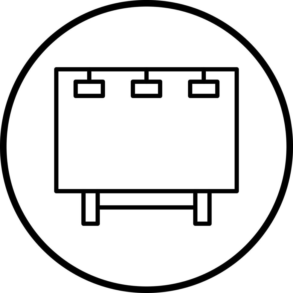 Schild Vektor Symbol Stil