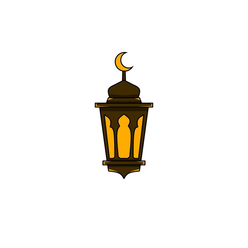 islamisch Laterne Symbol, Illustration von ein Laterne mit ein elegant Konzept, geeignet zum Ramadan und eid Designs vektor