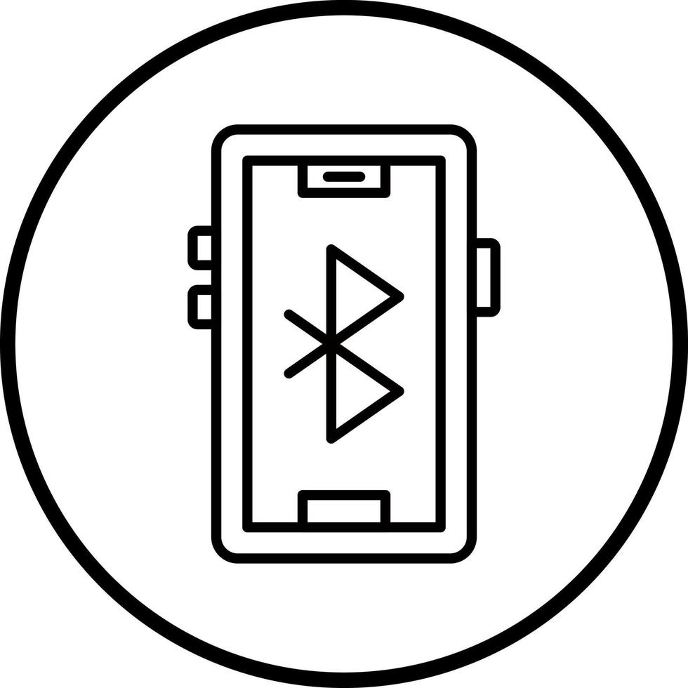 Bluetooth Vektor Symbol Stil