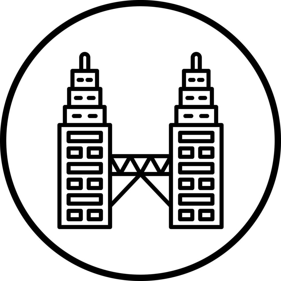 Petronas Vektor Symbol Stil