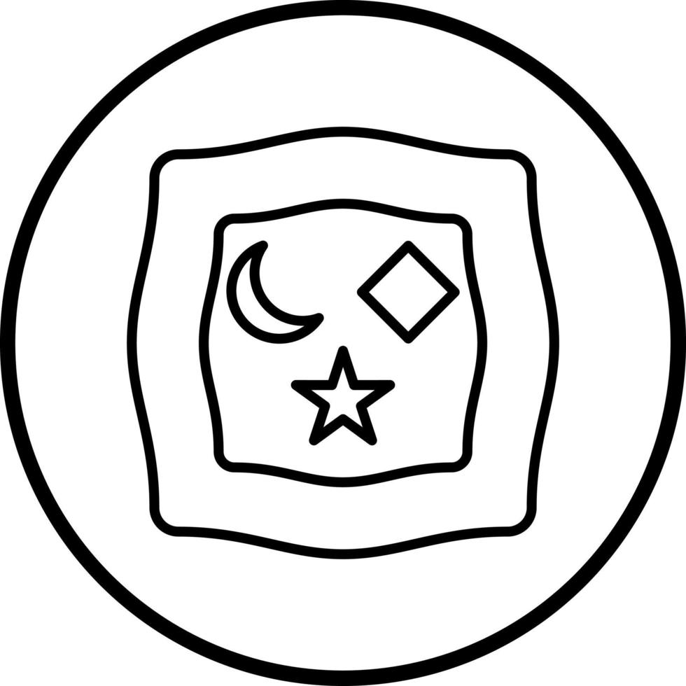 Baby Kissen Vektor Symbol Stil