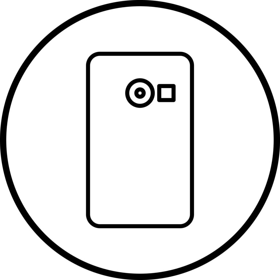 Telefon Kamera Vektor Symbol Stil