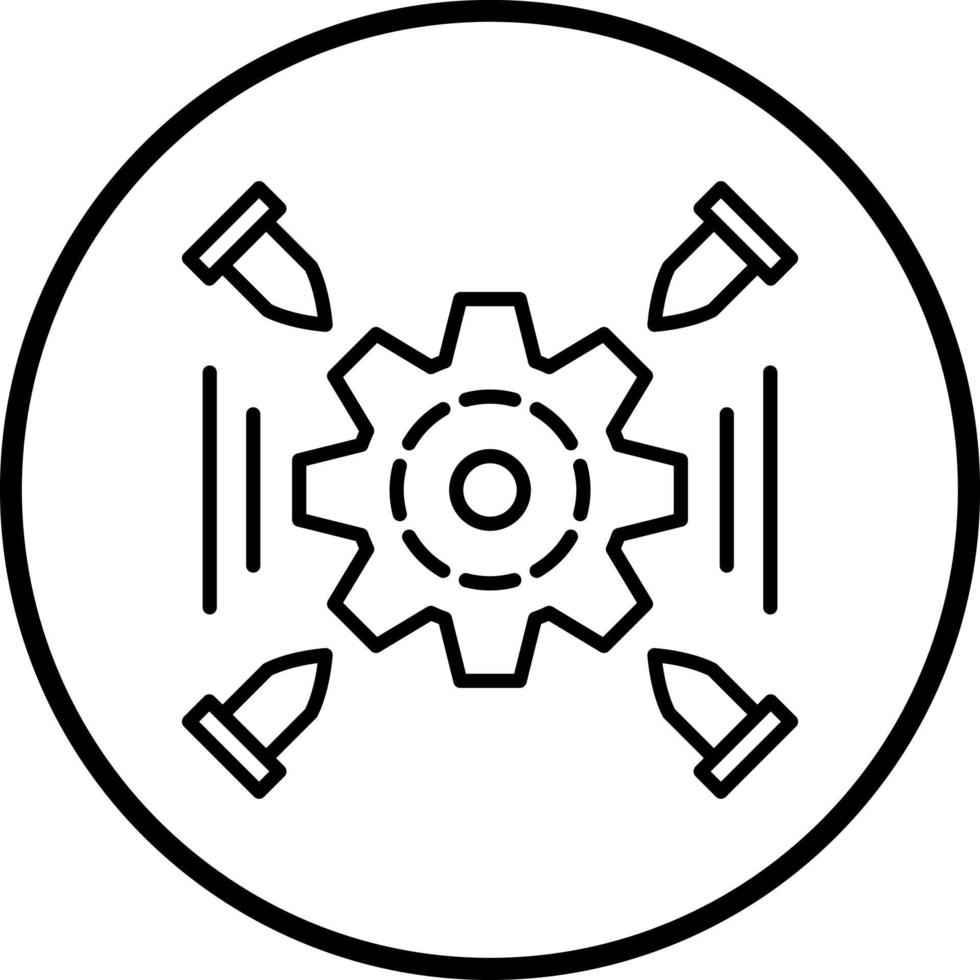 Aktion Vektor Symbol Stil