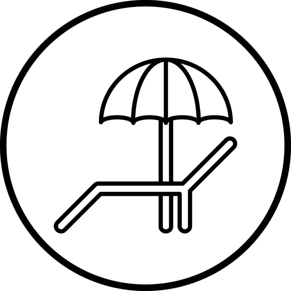 Resort Vektor Symbol Stil