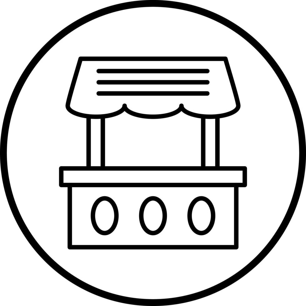 Stall Vektor Symbol Stil