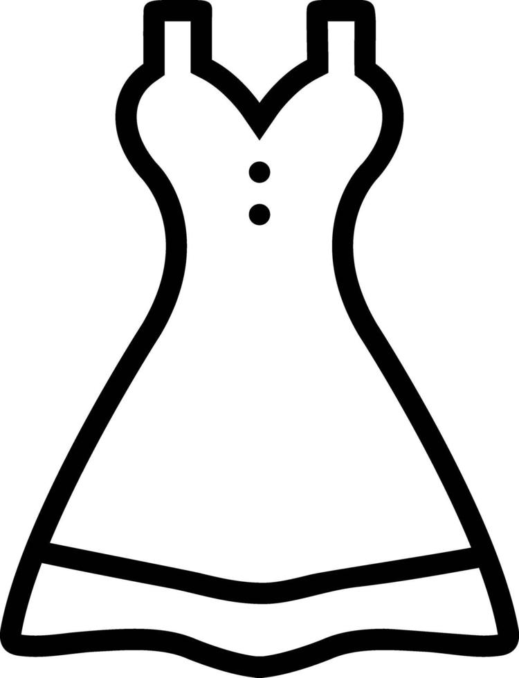 Liniensymbol für Damen vektor