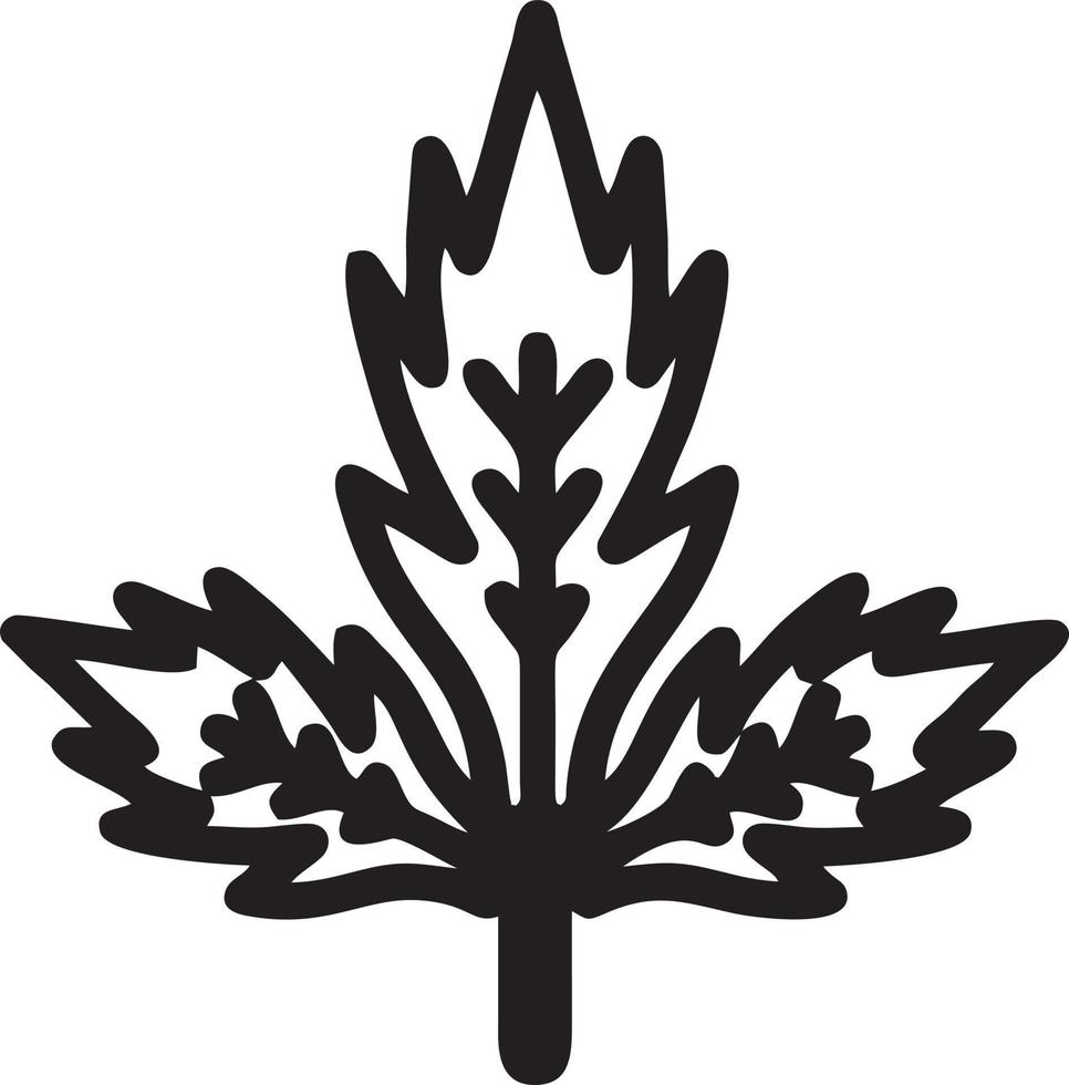 Baum Symbol Symbol Bild Vektor, Illustration von das Baum Botanik im schwarz Bild vektor