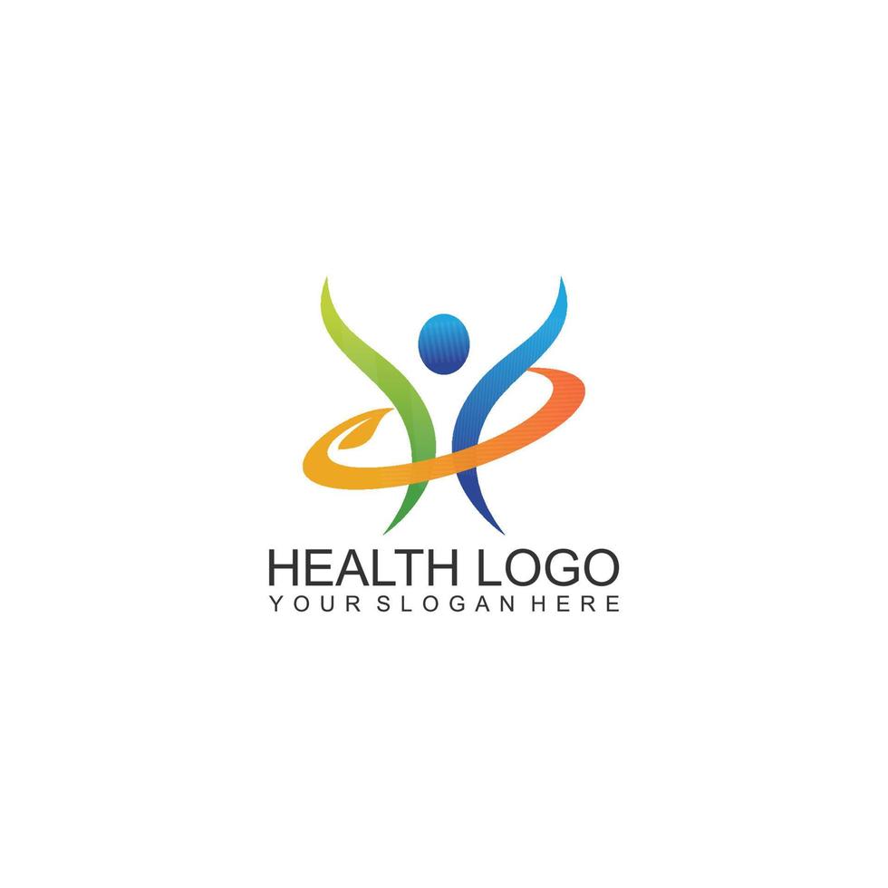 Gesundheit Logo Design Vorlagen vektor