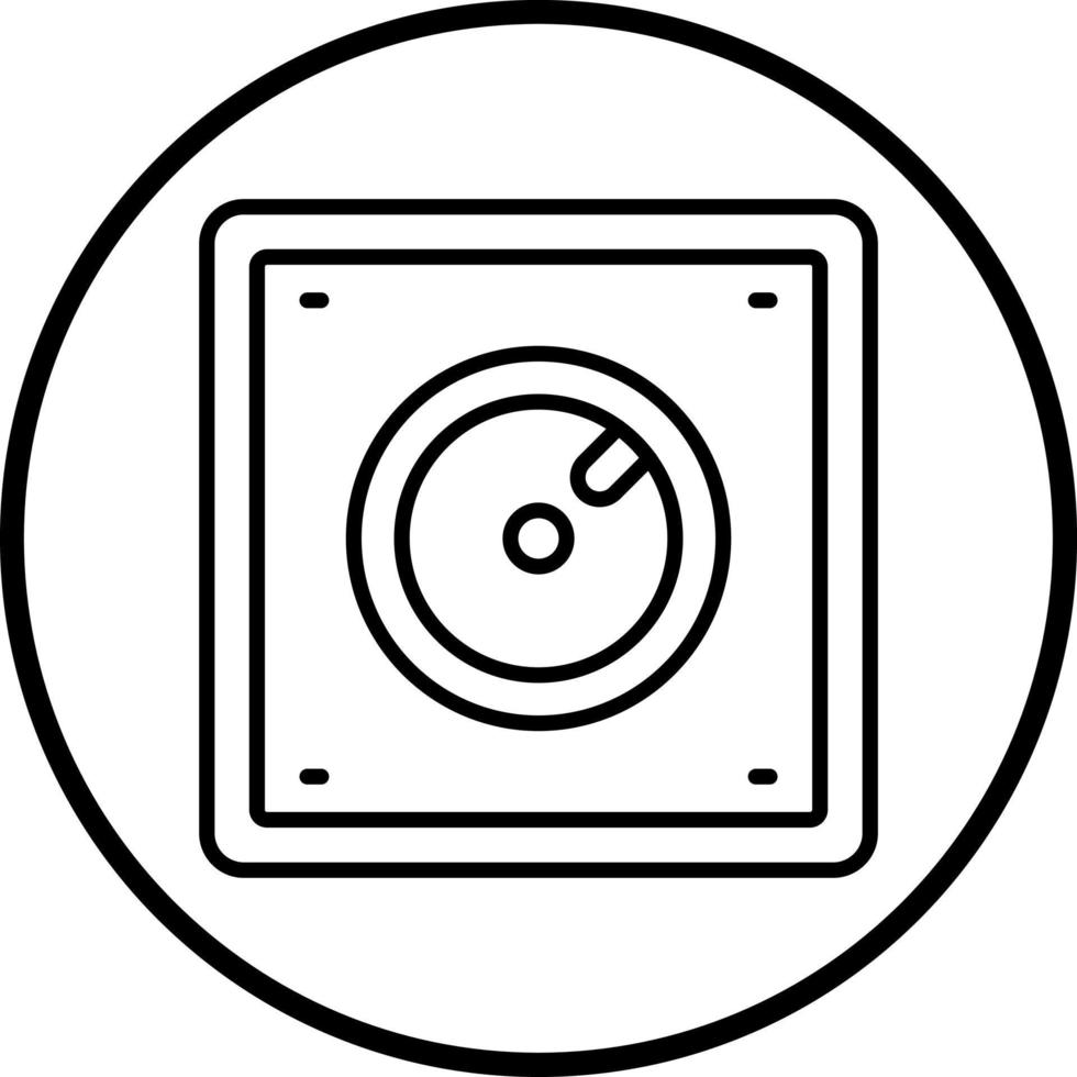 Dimmer Schalter Vektor Symbol Stil