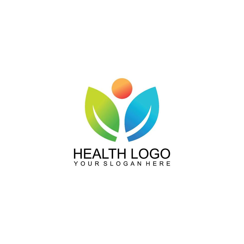 Gesundheit medizinische Logo-Vorlage Vektor-Illustration vektor