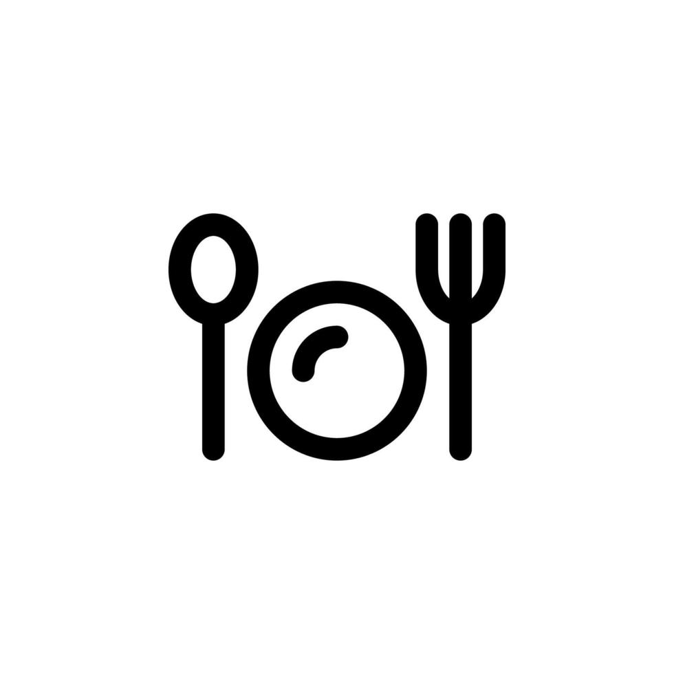 Restaurant Symbol Vektor zum irgendein Zwecke