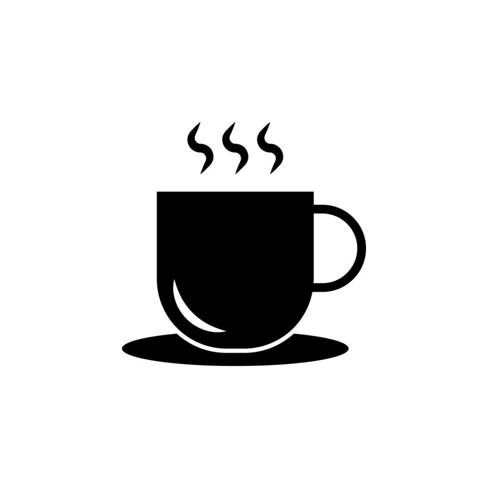 kaffe kopp isolerat. kaffe kopp symbol. vektor eps10